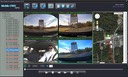 SD4D GUI Quad Screen Sat Map viewlow cost Pupil transportation child safety and security onboard vehicle video camera observation systems