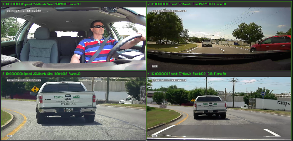 Camera Test Office Pride 2, #1-2.8mm camera, #2-2.8mm camera, #3-12mm Stop Arm Camera, #4-8mm camera
