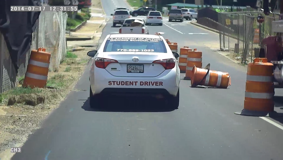 High Definition Student Driver plate capture in HD 1080p
