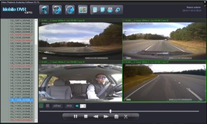 SD4D Camera test Cam1-PD Forward View, Cam2-ExCAM Forward View, Cam3-PD Driver, Cam4 ExCAM Rear 6 mobile video security surveillance onboard driver safety camera system copy