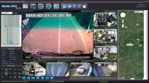 SD8C 3G Live View City Metro Transit Bus with live GPS tracking, geo-fencing, live driver talk low resolution streaming video screenshot satellite map